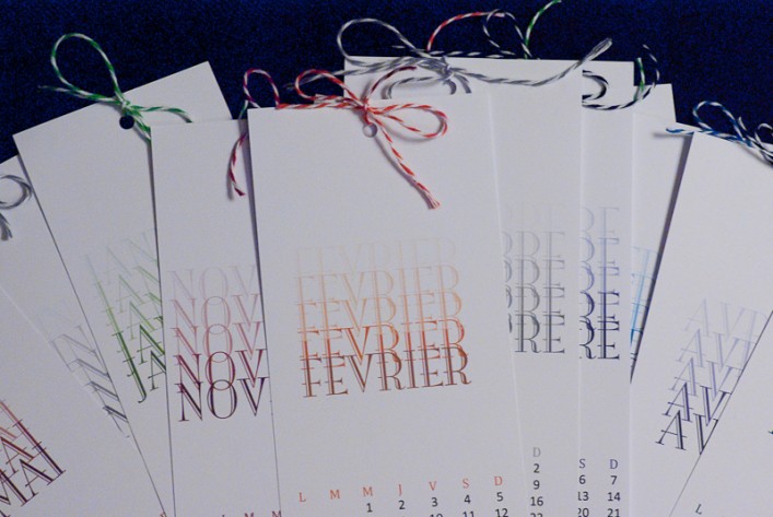 Bonne année & le calendrier 2012 à imprimer