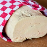 Foie gras facile sans cuisson cuit au sel sur la Godiche