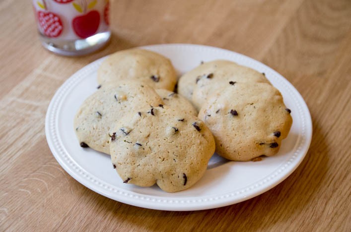 Cookies moelleux en 15 minutes au beurre de cacahuète et amande sur la Godiche