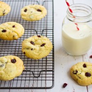 Cookies au chocolat blanc et cranberries recette sur la Godiche