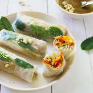 Rouleaux de printemps pad thaï, recette estivale et gourmande sur la Godiche / www.lagodiche.fr